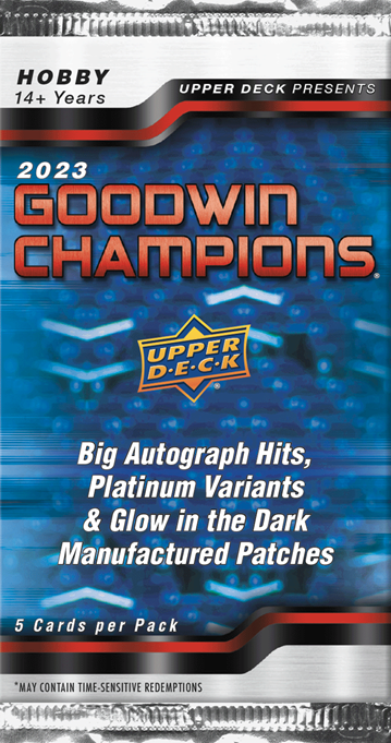 2023 Upper Deck Goodwin Champions Hobby Balíček